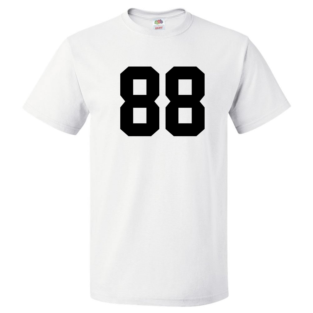 88th Birthday Gift For 88 Year Old Jersey Number 88 Shirt