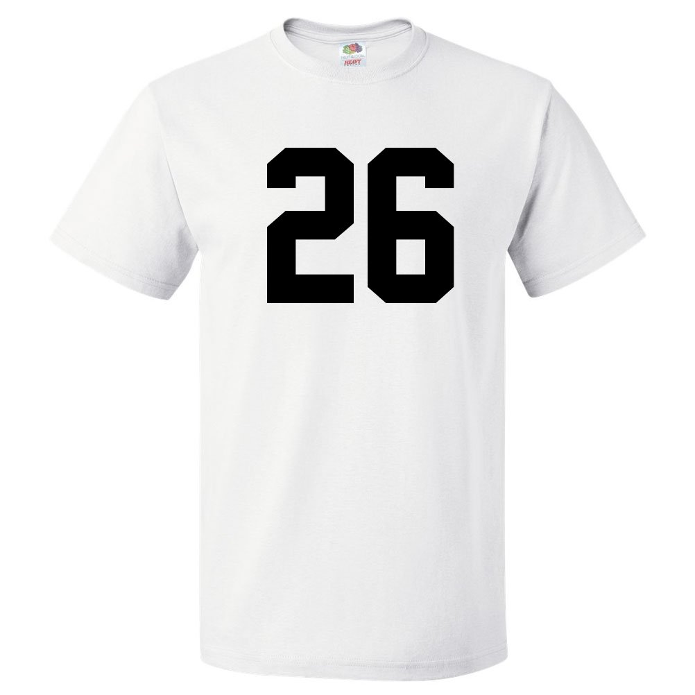 number 26 jersey